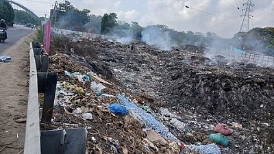 Waste plastic destroys fragile ecosystem along Godavari river