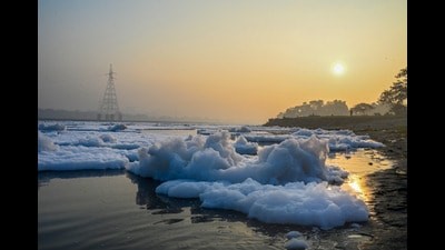Yamuna pollution rises in March better than last year
