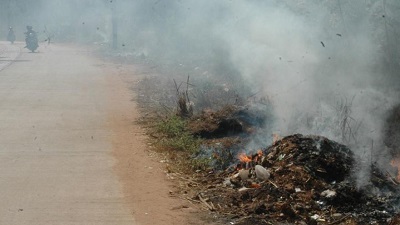 Pollution from winter waste burning in cities three times higher than summer, study finds
