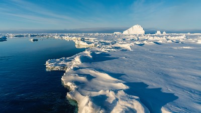 Arctic ice had been expanding for at least 1,000 years before reaching its greatest extent around 1960 researchers say greenhouse warming then reversed a natural slide toward another ice age